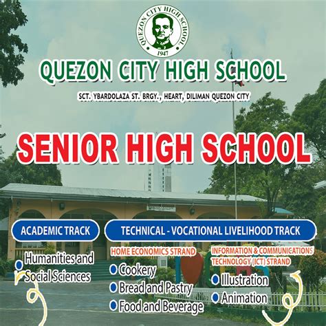 senior high school in quezon city public|QCSHS .